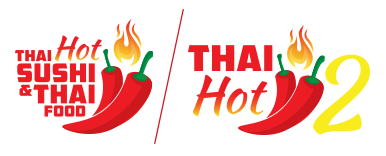 Thai Hot Sushi and Thai Food Logo